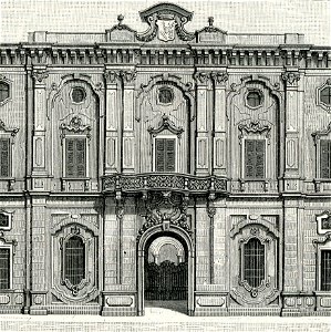 Cremona dettaglio del palazzo Stanga