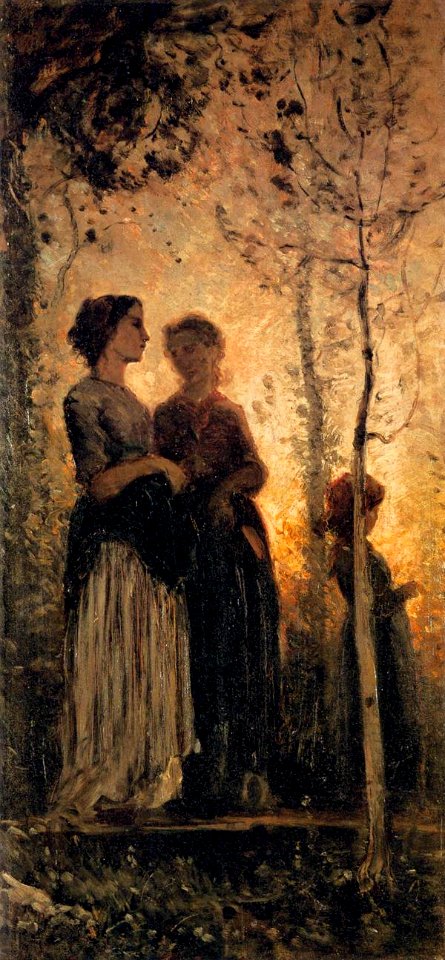 Cristiano Banti - Three Peasant Women - WGA1259