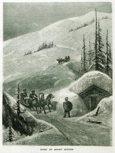Crest of Mount Surham - Ainsworth William Francis - 1870