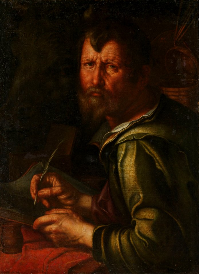 De evangelist Lucas Rijksmuseum SK-A-1696