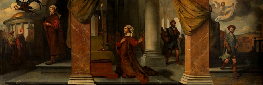 De Farizeeër en de tollenaar Rijksmuseum SK-A-2959