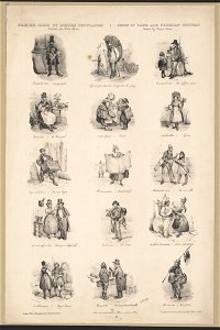 Cris de Paris et moeurs polulaires (sic) no. 2. Cries of Paris and plebeian customs LCCN2015645800