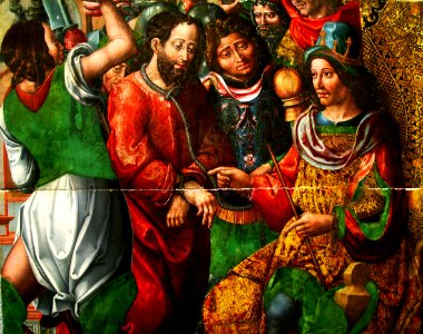 Cristo ante Herodes (Maestro de Sijena)
