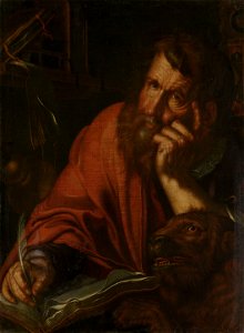 De evangelist Marcus Rijksmuseum SK-A-1697