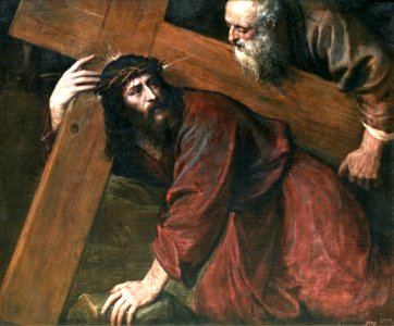 Cristo camino del Calvario, de Tiziano (Museo del Prado)