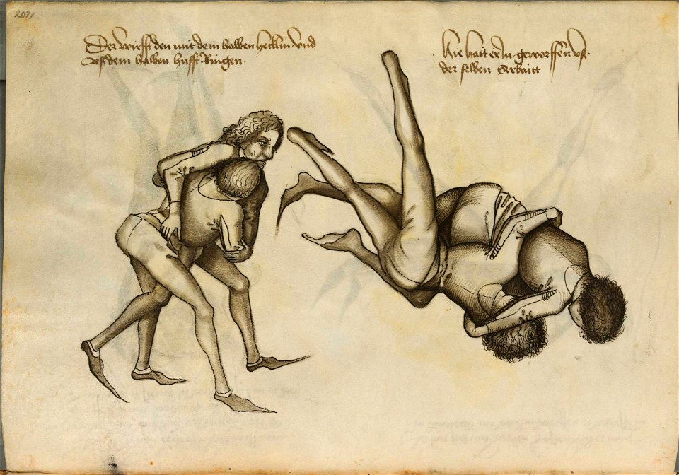 De Fechtbuch Talhoffer 201