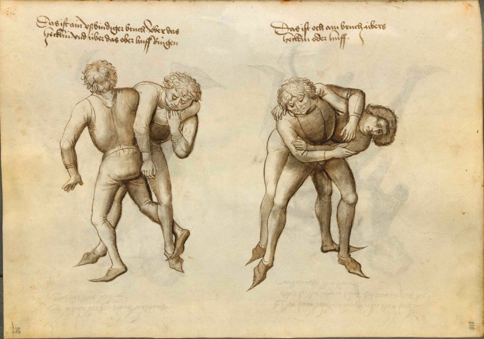 De Fechtbuch Talhoffer 216