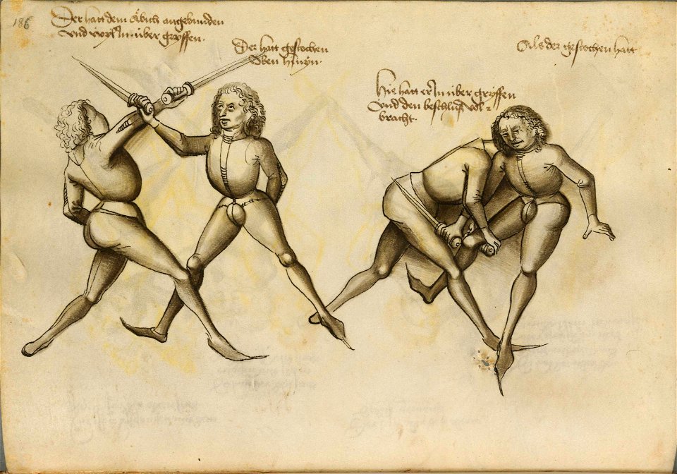 De Fechtbuch Talhoffer 185