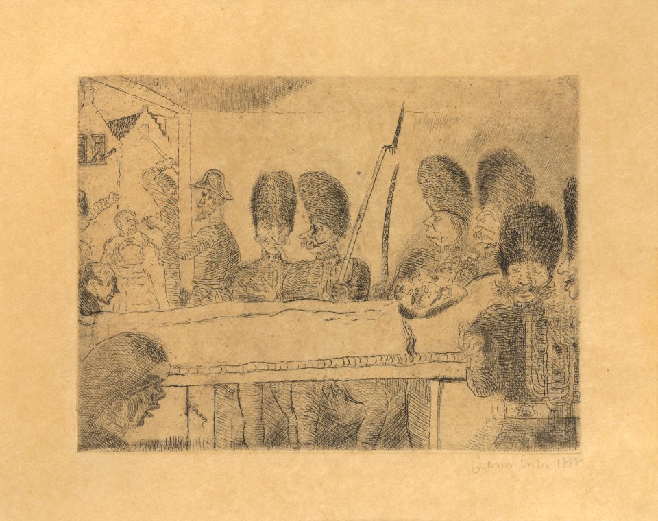 De gendarmes, James Ensor, Mu.ZEE Oostende, SM001402