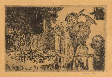 De gierigheid, James Ensor, Mu.ZEE Oostende, SM001462b