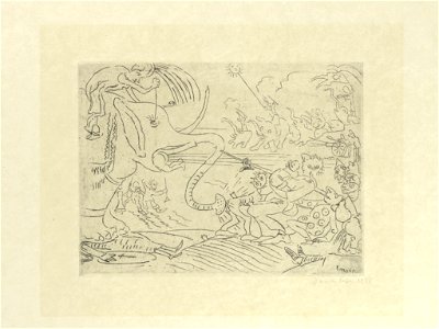 De grap van de olifant, James Ensor, Mu.ZEE Oostende, SM001398