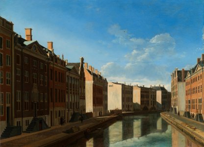 De Gouden Bocht in de Herengracht in Amsterdam vanuit het oosten Rijksmuseum SK-A-5003