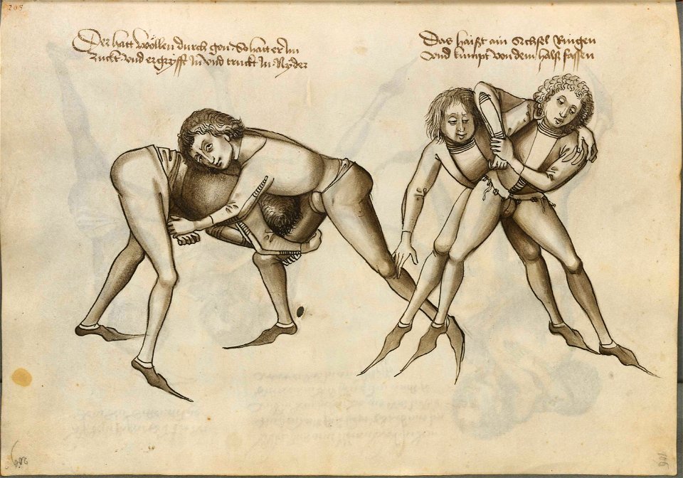 De Fechtbuch Talhoffer 208