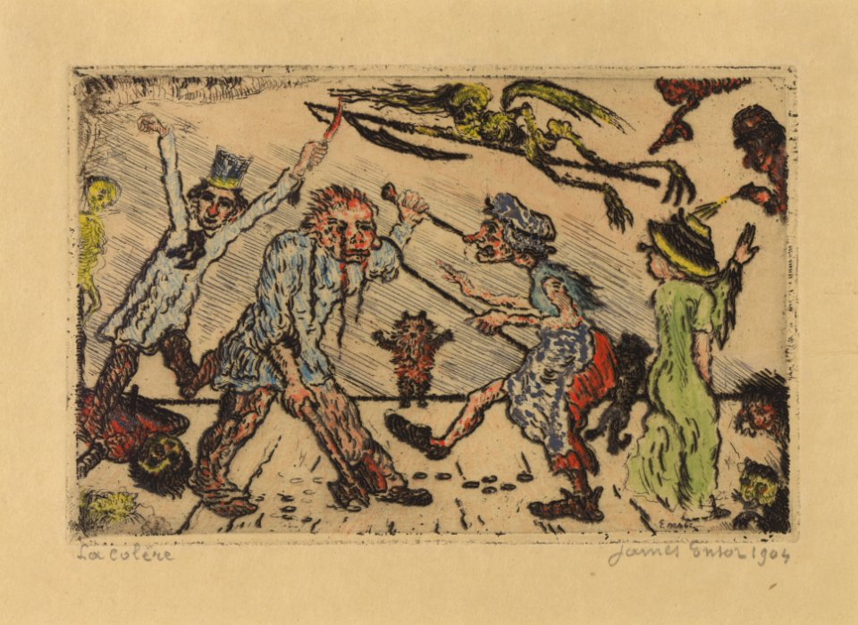 De gramschap, James Ensor, Mu.ZEE Oostende, SM001460a