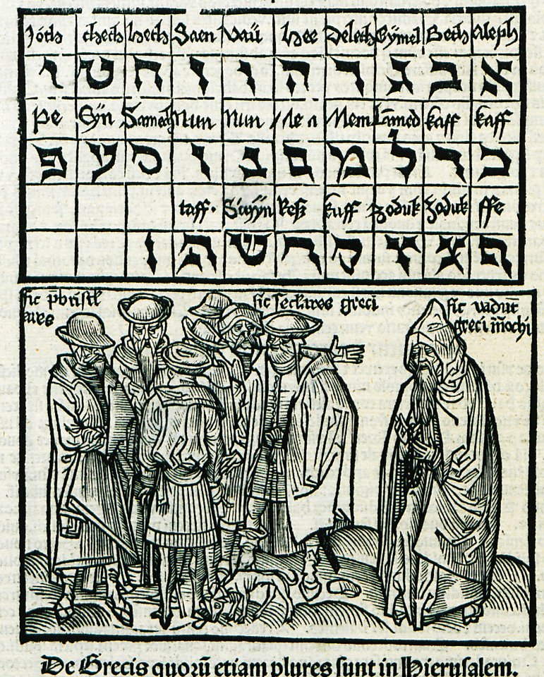 De Grecis quoru etiam plures sunt in Hierusalem - Breydenbach Bernhard Von - 1502