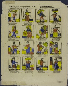De handel, schoon in't klein gedreven-Catchpenny print-Borms 0610