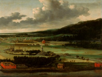 De geschutgieterij van Hendrik Trip in Julita Bruk in Zweden Rijksmuseum SK-A-1510