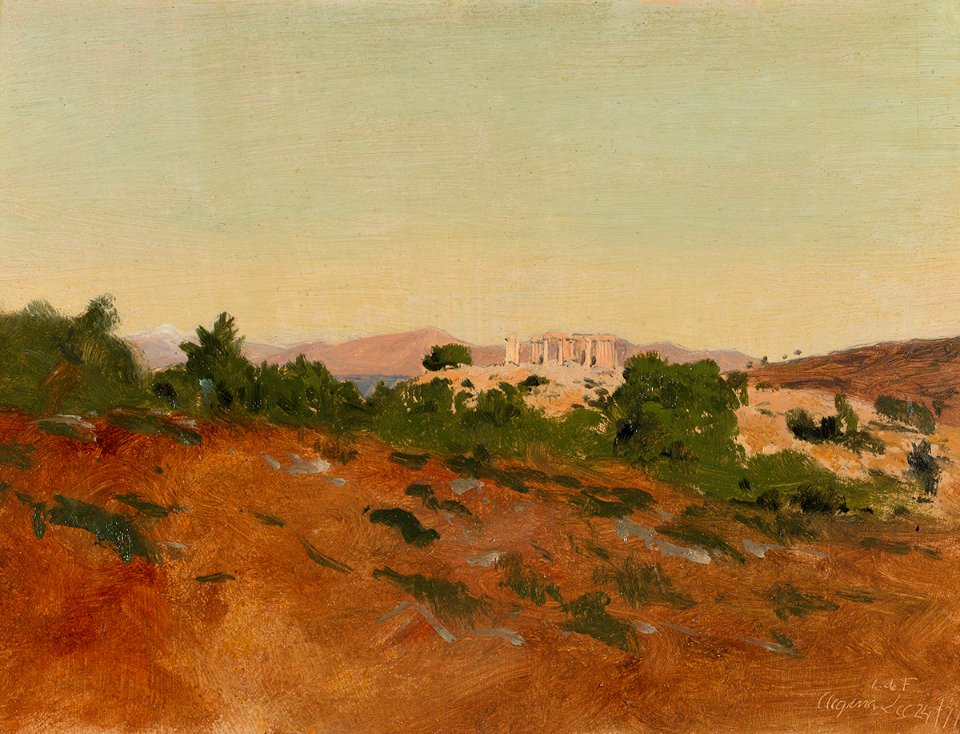Aegina, Greece by Lockwood de Forest, 1871