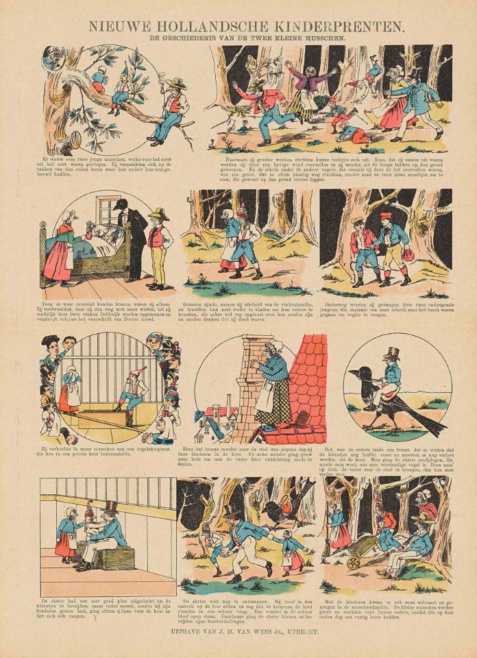 De geschiedenis van de twee kleine musschen