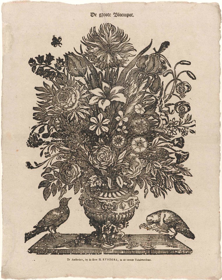 De groote bloempot