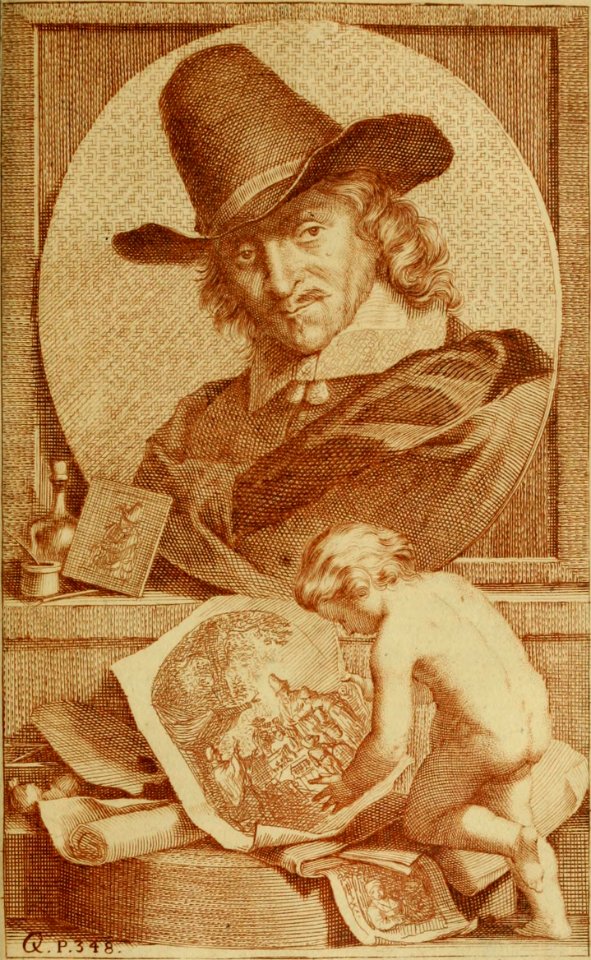 De Groote Schouburgh Der Nederlantsche Konstschilders En Schilderessen 1718 vol 1 plate Q