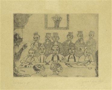 De goede rechters, James Ensor, Mu.ZEE Oostende, SM001429