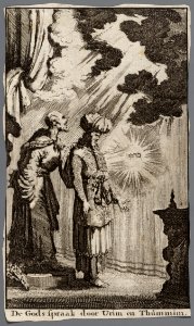 De Gods spraak door Urim en Thummin, objectnr A 19737