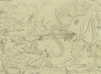 De grap van de olifant, James Ensor, Mu.ZEE Oostende, SM000716