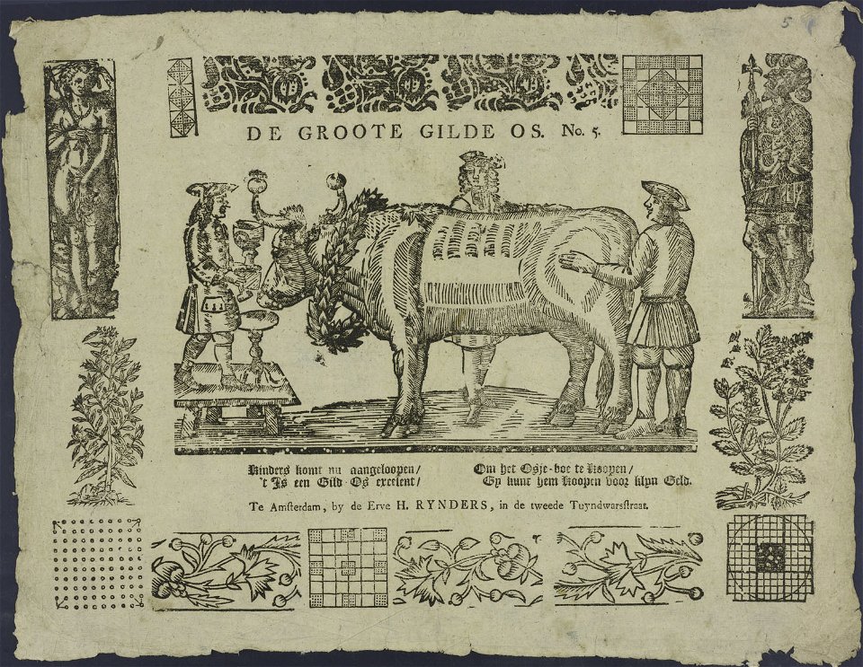 De groote gilde os-Catchpenny print-Borms 0877