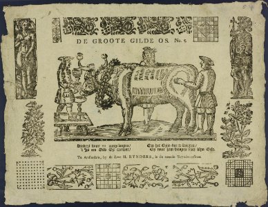 De groote gilde os-Catchpenny print-Borms 0877