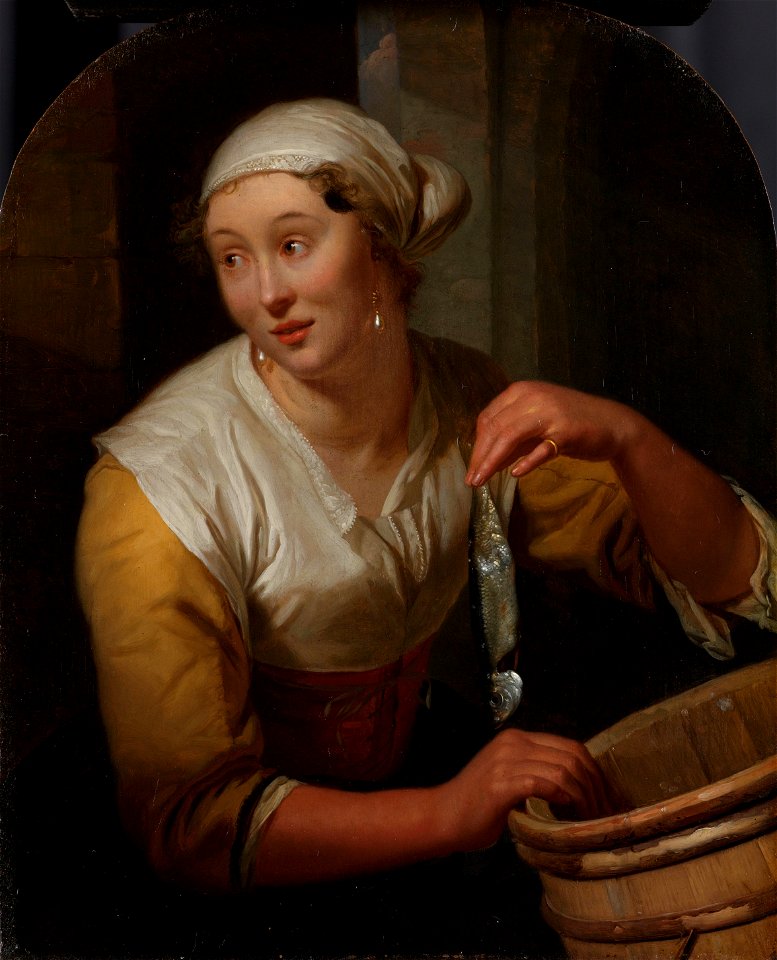 De haringverkoopster Rijksmuseum SK-A-2340