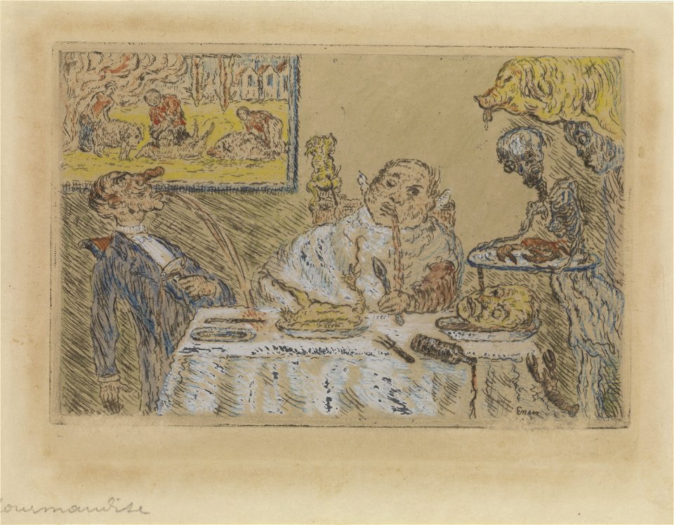 De gulzigheid, James Ensor, MSK Gent, 1998-B-124