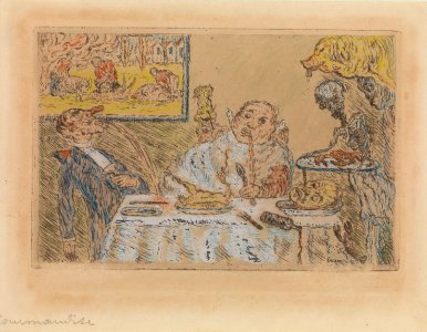 De gulzigheid, James Ensor, MSK Gent, 1998-B-124
