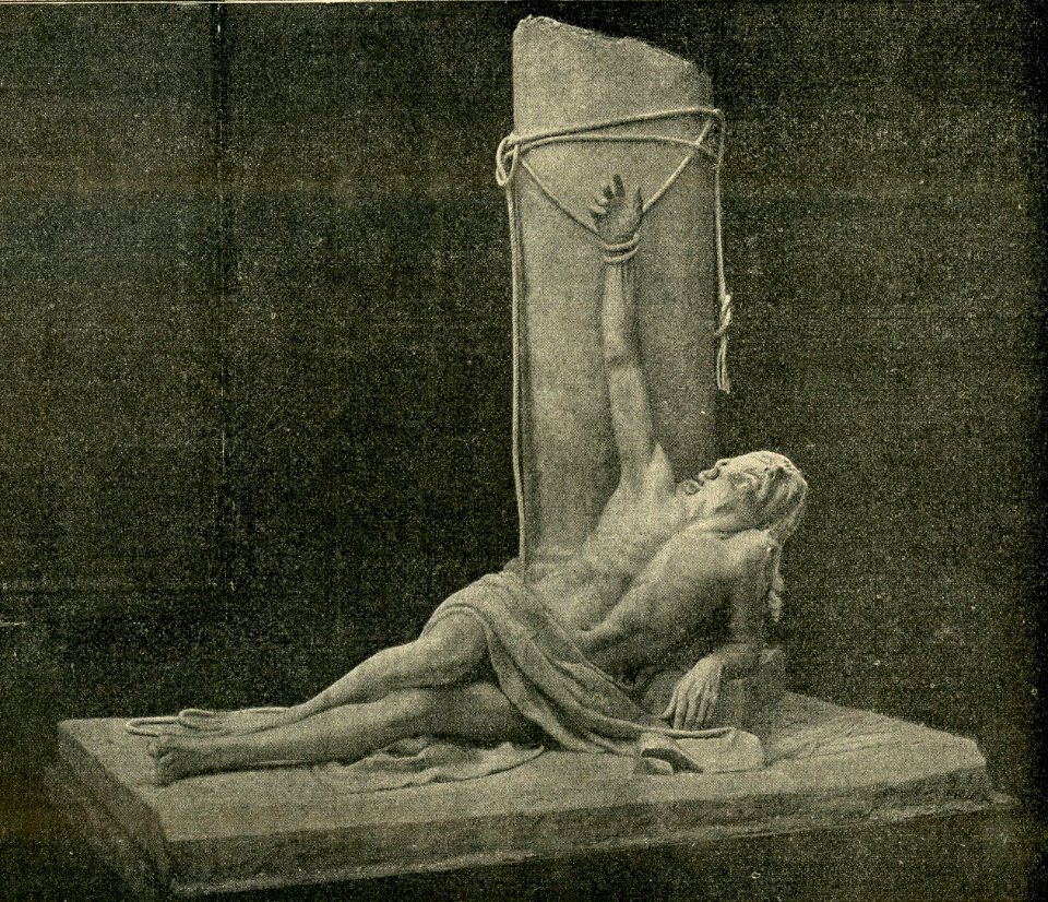 Cristo flagellato, statua di Girolamo Bortotti