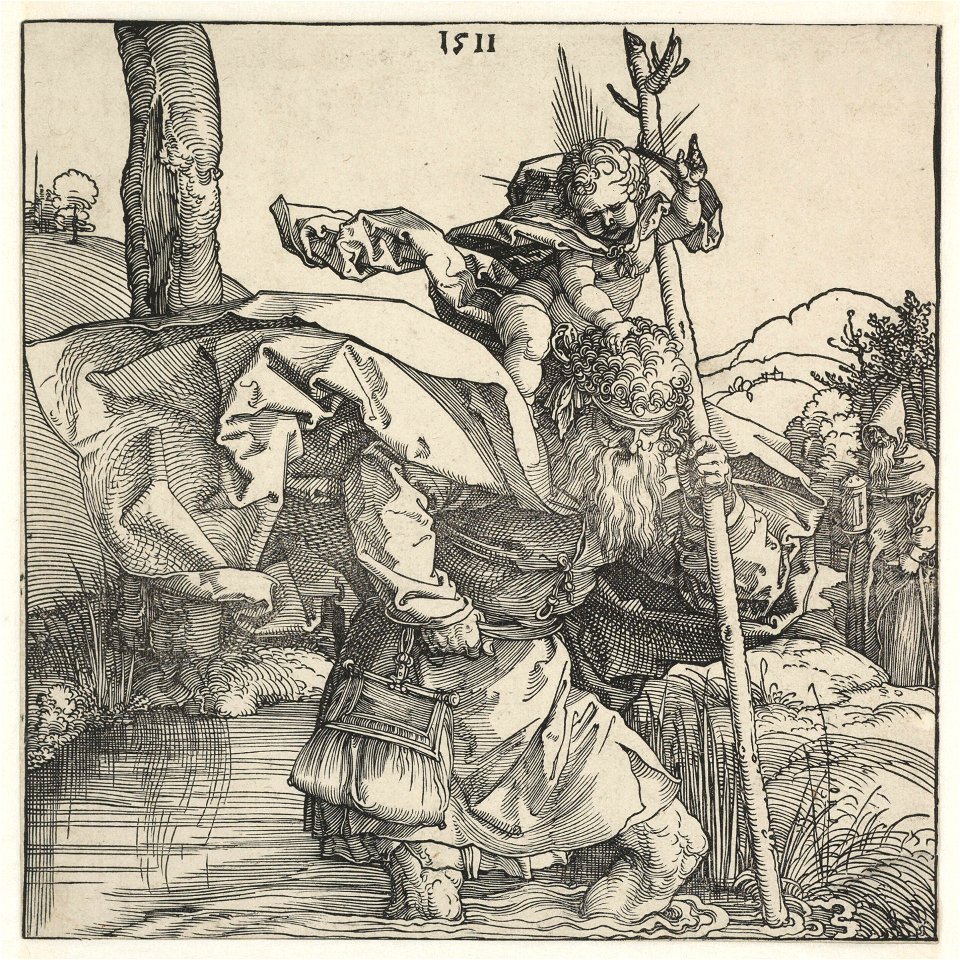 De heilige Christoffel - Museum Boijmans Van Beuningen