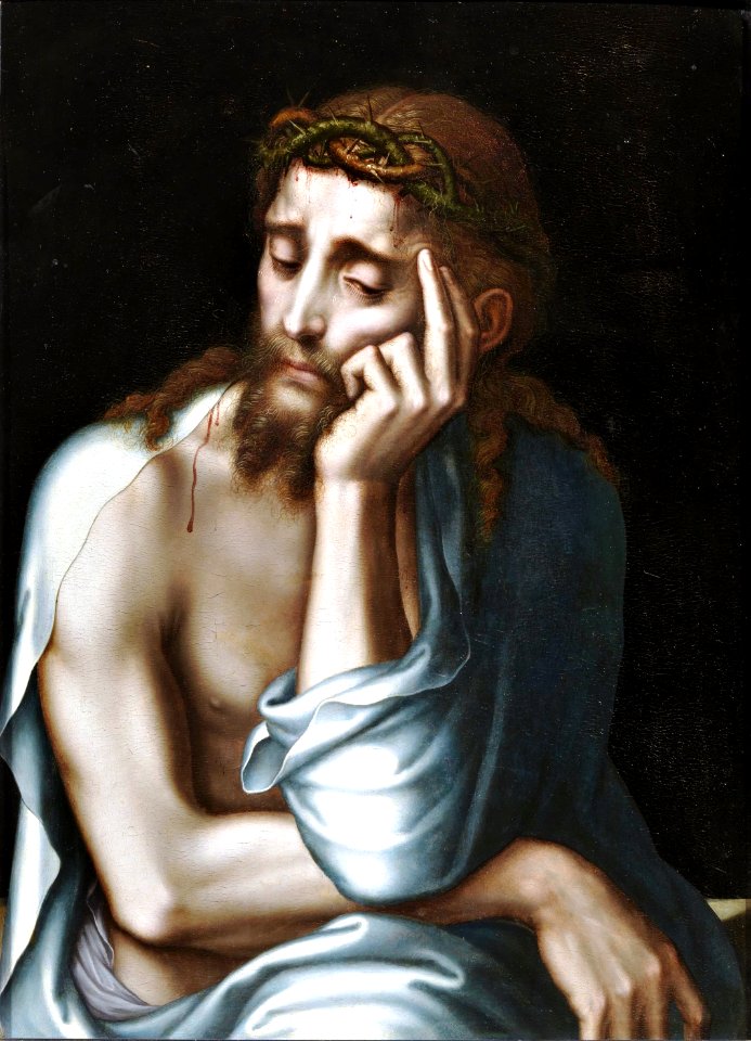 Cristo, Varón de Dolores, de Luis de Morales (Museo del Prado)