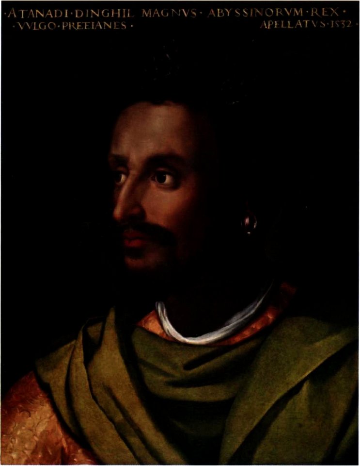 Cristofano dell’Altissimo, Portrait of Lebnä-Dengel. c. 1552-1568