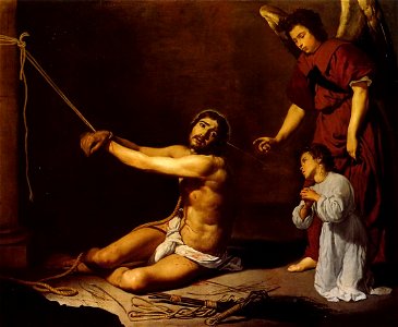Cristo después de la flagelación y el alma cristiana, by Diego Velázquez
