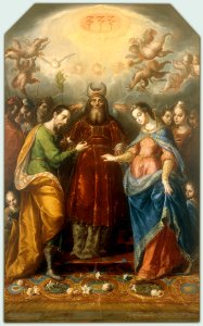 Cristóbal de Villalpando - The Betrothal of the Virgin to Saint Joseph - Google Art Project