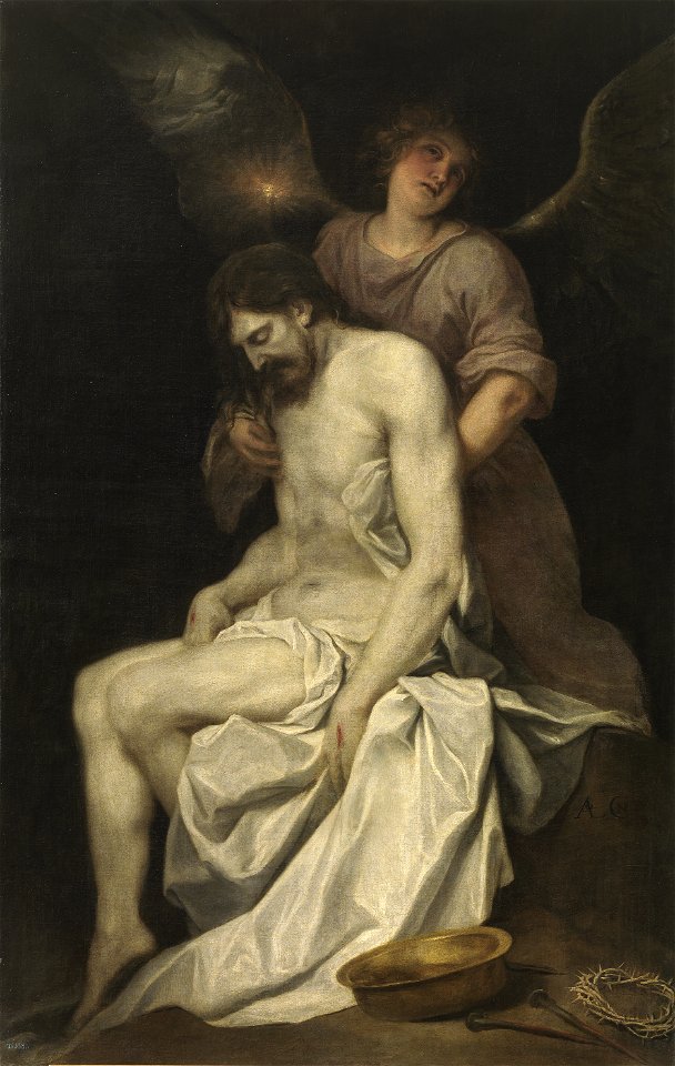 Cristo muerto sostenido por un ángel, de Alonso Cano
