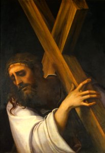 Cristo con la cruz a cuestas (Piombo, Hermitage)