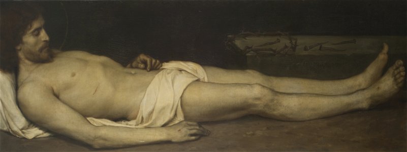 Cristo muerto - Jules Joseph Meynier