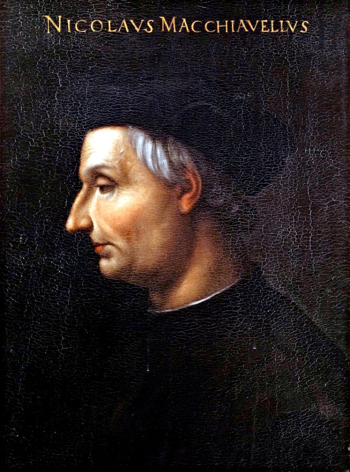 Cristofano dell'Altissimo Ritratto di Niccolò Machiavelli 