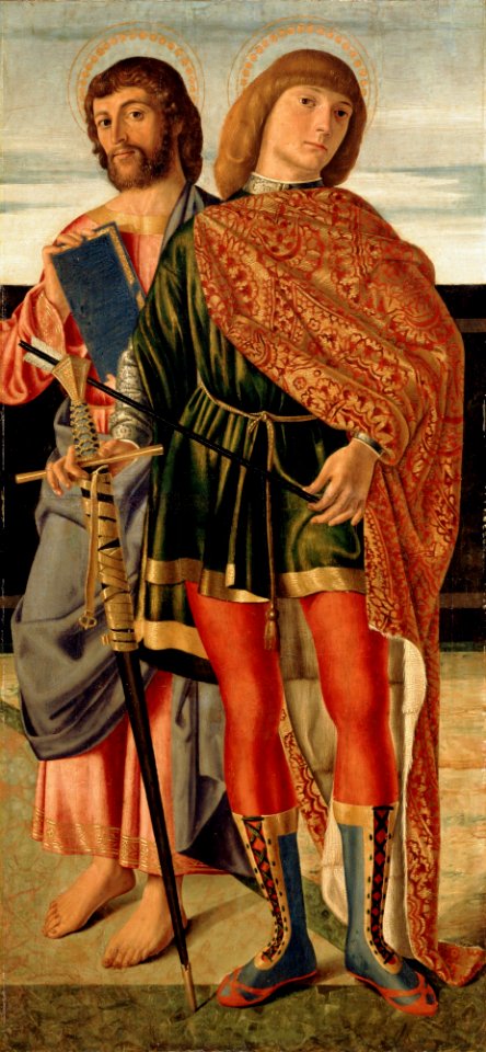 Cristoforo Caselli - Saint Matthew and Saint Sebastian - 26.113 - Detroit Institute of Arts