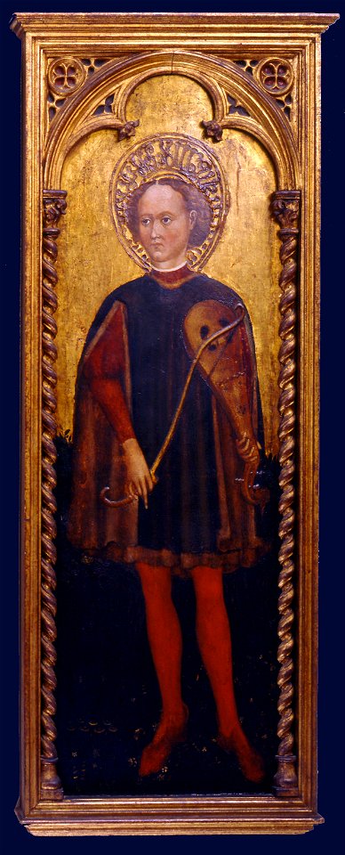 Cristoforo Moretti - Saint Genesius - Google Art Project