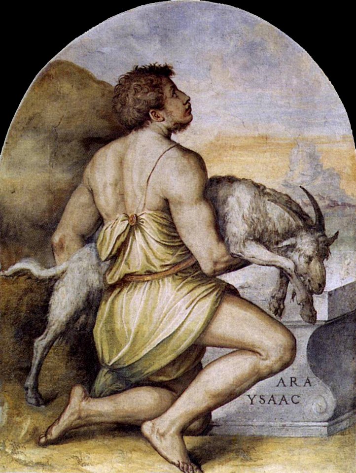 Cristofano Gherardi, isacco