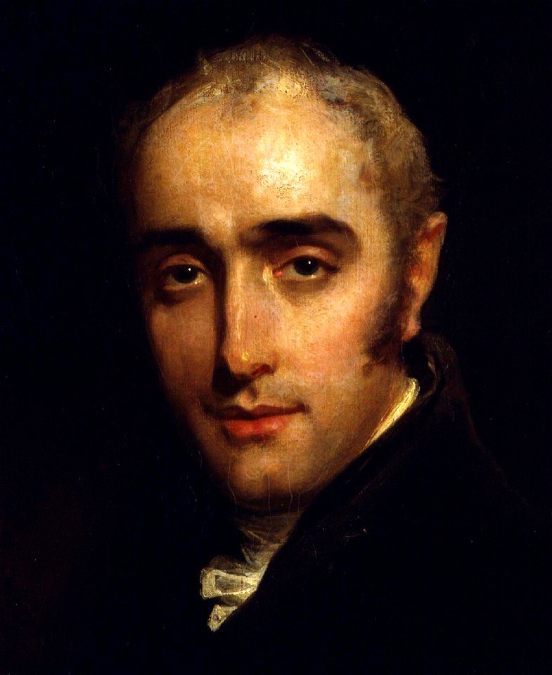 John Wilson Croker by William Owen detail