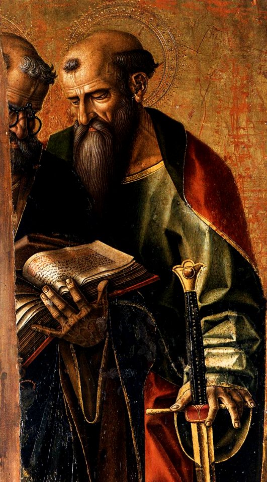 Carlo Crivelli - St Peter and St Paul (detail) - WGA5793