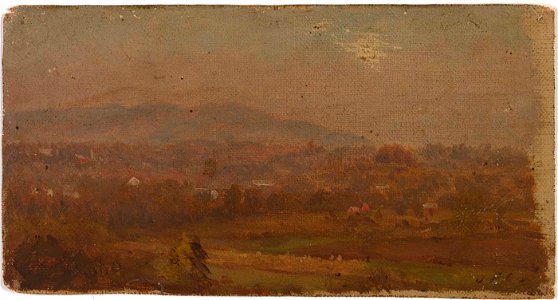 Jasper Francis Cropsey - Untitled - 1977.1.3 - Smithsonian American Art Museum. Free illustration for personal and commercial use.