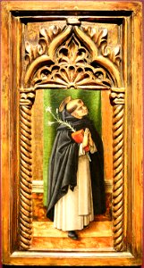 Carlo crivelli, san domenico da padova, 1485-90 ca. 01. Free illustration for personal and commercial use.